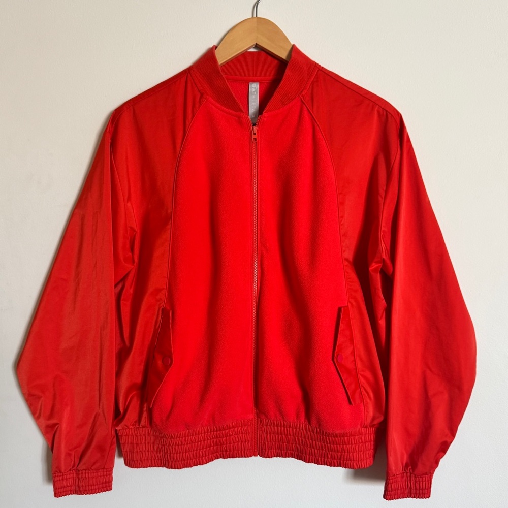 Athleta Zion Microfleece Full Zip Jacket